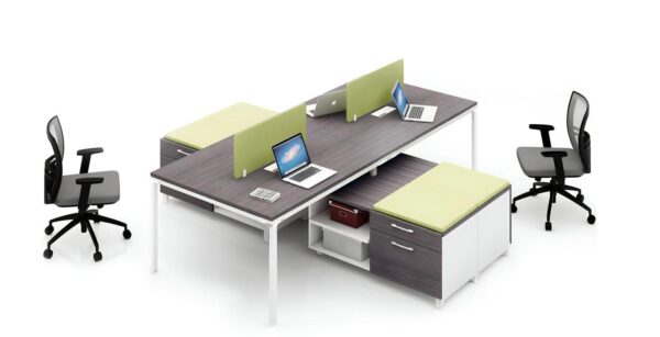 2 face to face workstation