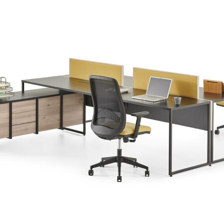 4 face to face workstation